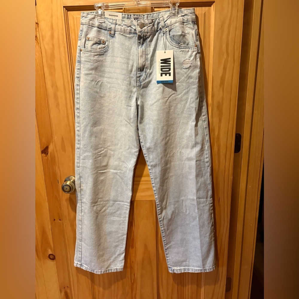 Refuge Wide Leg High Rise Rigid Jeans size 11 Juniors NWT